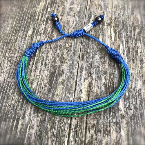 Miniatura 100 de Rumi Sumaq Pulsera de concientización para hombres, mujeres y niños – Pulsera de apoyo tejida ajustable anudada a mano – Pulsera de conciencia sutil