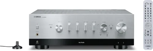 Miniatura 2 de Yamaha R-N1000A Receptor de Red con Fono, HDMI y DAC Incorporado, Plata Plateado