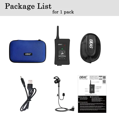 Miniatura 6 de Sistema de comunicación de árbitro, auriculares profesionales de árbitro FBIM con auriculares para fútbol, voleibol, fútbol ofiicial, balonmano 3