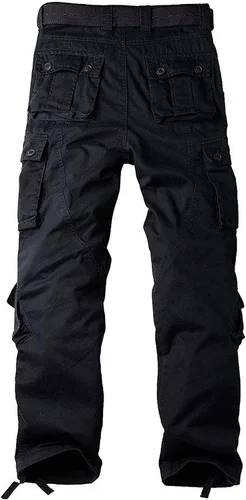 Miniatura 2 de BDU - Pantalones militares casuales para hombre, tácticos de combate militar salvaje ACU Rip Stop Camo Cargo pantalones de trabajo con 8 bolsillos