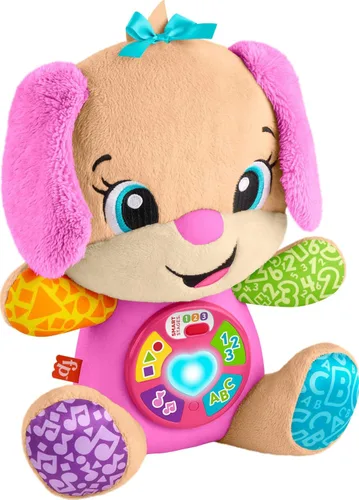 Miniatura 8 de Fisher-Price Juguetes para bebés Laugh & Learn Smart Stages Cachorro musical de peluche con luces y canciones educativas para bebés de 6+ meses