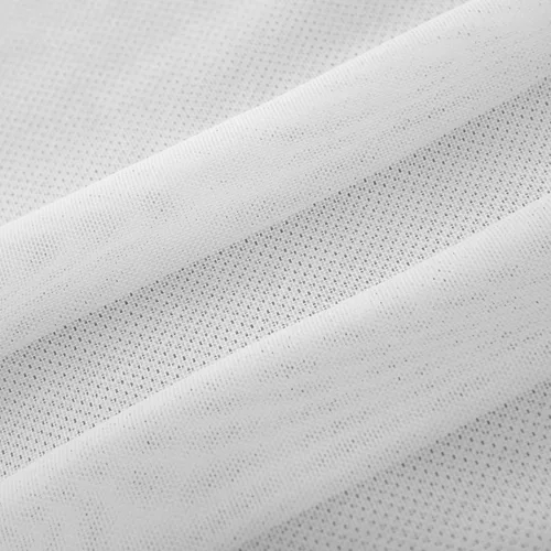 Miniatura 2 de Tela de malla elástica en 4 direcciones, malla de potencia de 5 yardas de largo, 60 pulgadas de ancho, ligera transparente (blanco hueso)