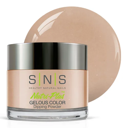 Miniatura 38 de SNS Polvo de inmersión de uñas, polvo de inmersión de color geloso, rosa brillante (rojo/magenta, brillante), color de uñas acrílico de larga