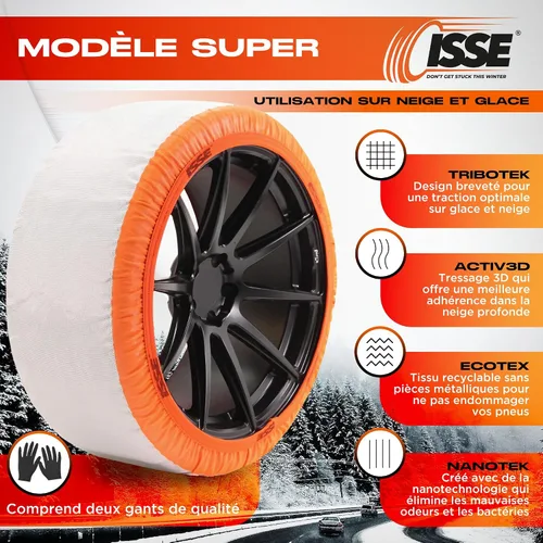 Miniatura 2 de Edición Super Larga vida de cobertor de tracción para la nieve Shark C50054