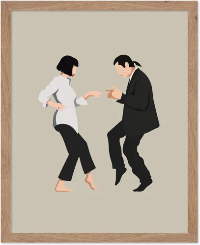 Miniatura 53 de Poster Master Impresión de escena de baile, póster de película famosa, arte de película clásica, regalo para hombres, mujeres y bailarines, The