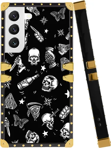 Miniatura 11 de Funda transparente adecuada para Samsung Galaxy S22 Ultra con patrón católico de Guadalupe Virgen María y cuatro esquinas reforzadas a prueba