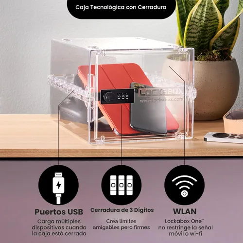 Miniatura 9 de Lockabox One™ Caja de Seguridad Premium Caja de Seguridad con Cerradura de Combinación Mediana para Alimentos, Medicamentos y Seguridad