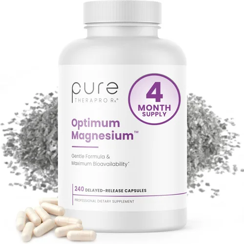 Miniatura 10 de Pure TheraPro Rx Optimum Magnesio Lisinato Glicinato y Di-Magnesio Malato, Hecho en EE.UU. Suministro para 2 Meses Quelado para Máxima