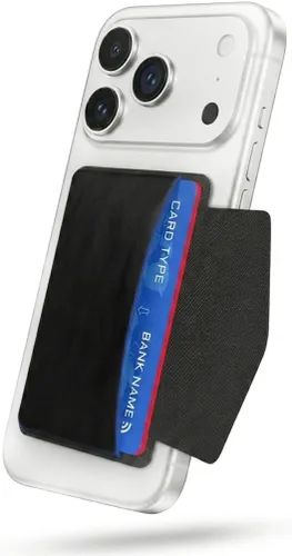 Switchbands Tarjetero para funda de teléfono, billetera de teléfono adhesiva, tarjeta de crédito, tarjeta de visita y soporte de identificación,