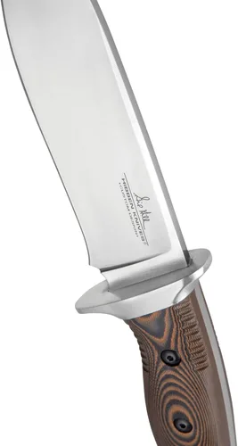 Miniatura 3 de Gil Hibben Tundra Hunter Cuchillo de hoja fija – Hoja de acero inoxidable 420 HC, básculas de mango G10 mecanizadas CNC, pomo de acero inoxidable