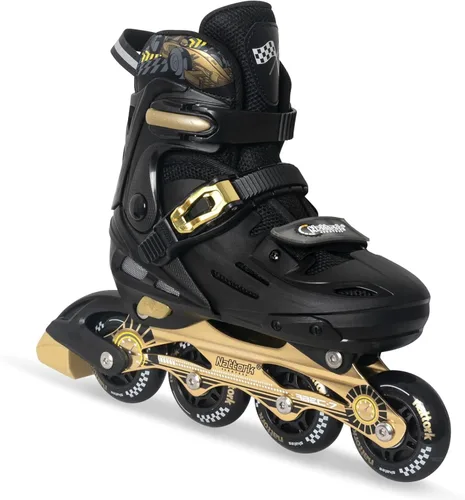 Nattork Patines en línea ajustables para niños con ruedas iluminadas para niños y niñas - Decoraciones de autos de carreras geniales para interiores