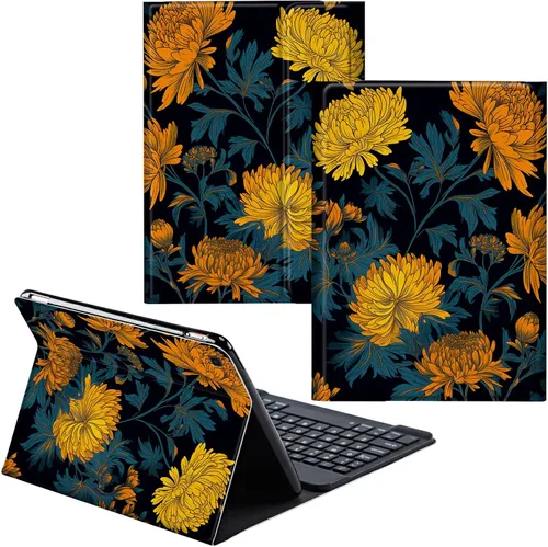 Miniatura 88 de Para Samsung Galaxy Tab S6 Lite Funda 2022/2020 Teclado Inalámbrico Desmontable Y Cubierta De Soporte De Cuero PU Funda Protectora Para Samsung