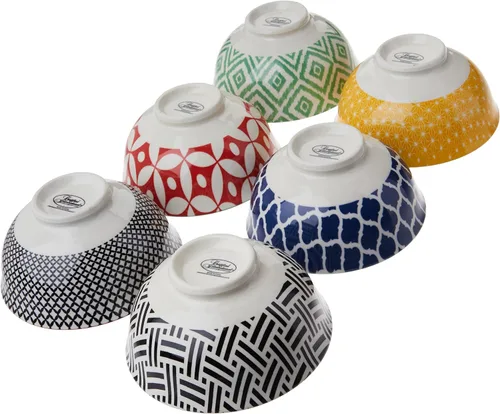 Miniatura 8 de Certified International Soho - Vajilla de porcelana, platos, multicolor