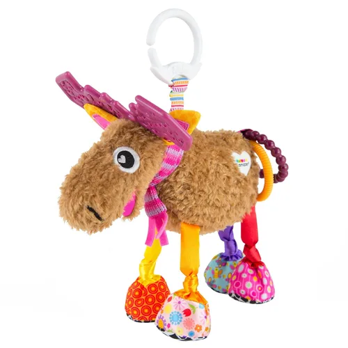 Miniatura 2 de Juguetes de Lamaze para sujetar en el asiento del coche y el cochecito - Muffin el Muérdago - Juguetes sensoriales arrugados para bebés