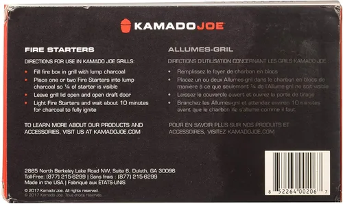 Miniatura 4 de Kamado Joe Cubo de iniciación de fuego para parrilla exterior sin olores y sin químicos (paquete de 48)