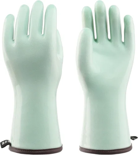 Miniatura 8 de Guantes de horno resistentes al calor PACIFIC PPE, guantes de seguridad de grado alimenticio con revestimiento de silicona impermeable y engrosada