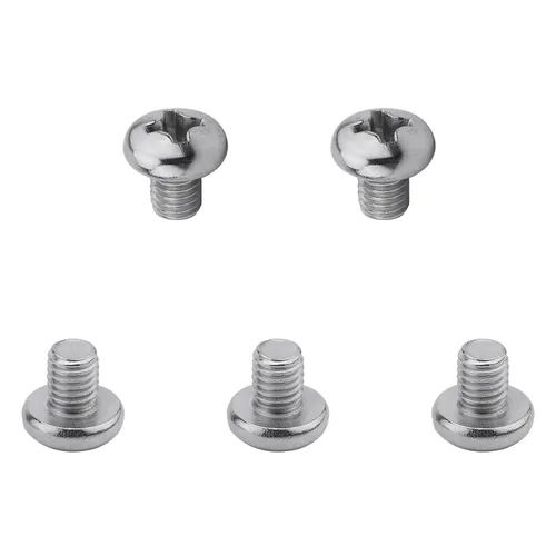 Miniatura 70 de MroMax 5 tornillos de máquina Phillips de cabeza plana M8 x 0.984 in, acero inoxidable 304 18-8, rosca completa, tornillos de cabeza cruzada gris