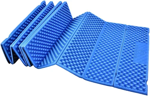 Miniatura 8 de Almohadillas de espuma para dormir, colchón plegable de espuma de célula cerrada, impermeable para dormir al aire libre para mochileros y senderismo