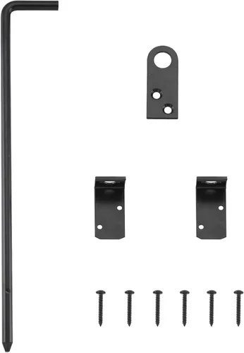 Miniatura 9 de HOME MASTER HARDWARE Perno de caña de 18 pulgadas, Varilla de caída de puerta resistente, Pernos de caña para puertas, Hardware de puerta de cerca