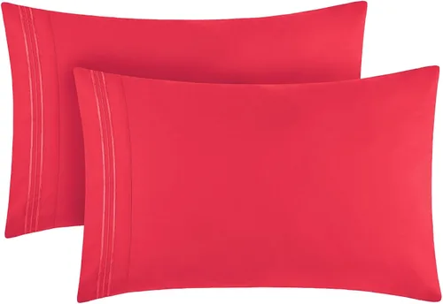 Miniatura 37 de Mellanni Fundas de almohada – Fundas de almohada lujosas, extrasuaves, refrescantes – 2 fundas de almohada de la colección Iconic – Cierre de sobre