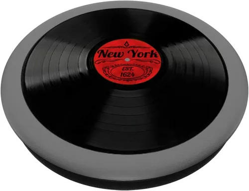 Miniatura 2 de NYC PopSocket Grip Vintage Nueva York Vinilo Regalo de teléfono – PopSockets Grip y soporte para teléfonos y tabletas