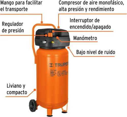 Miniatura 2 de Aceite de compresor de aire libre, 50 L