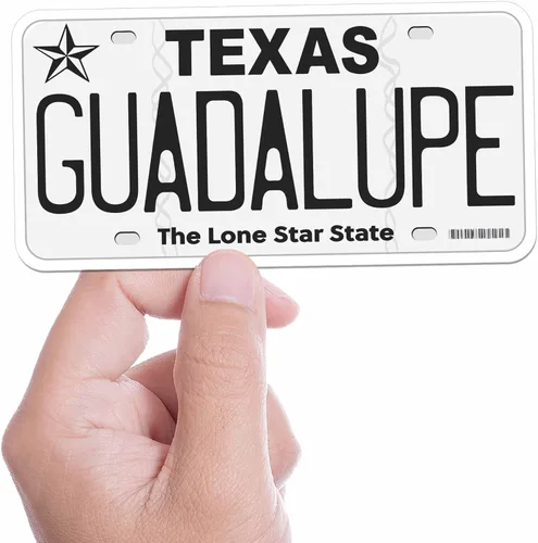 Miniatura 34 de Calcomanía para placa de matrícula de Texas, elige entre más de 50 ciudades de TX, calcomanía para parachoques de Texas para automóvil, calcomanías