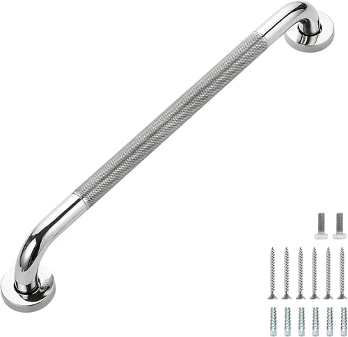 Miniatura 61 de Barras de agarre para ducha, paquete de 2 asas antideslizantes de ducha de 16 pulgadas para ancianos, barra de seguridad para ducha, barras