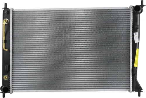 Miniatura 44 de TRQ Radiador de 1 fila de núcleo de aluminio de 26.5 pulgadas de ancho de núcleo compatible con Chevrolet Captiva Sport 2012-2015 Saturn Vue