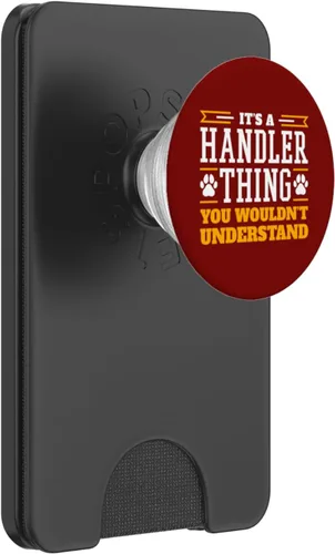 Miniatura 8 de Dog Agility Handler Thing - Dog Agility PopSockets Adhesive PopGrip