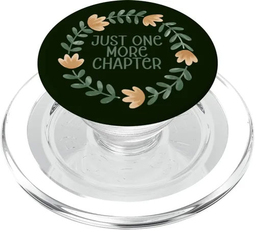 Miniatura 8 de ¡Solo un capítulo más! Amante de los libros Leer Girl PopSockets Standard PopGrip
