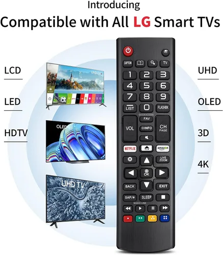 Miniatura 2 de Paquete de 2 unidades para LG Smart TV de repuesto, universal para todos los televisores LG OLED 3D para AKB75095307 AKB75375604 AKB74915305