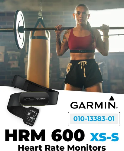 Miniatura 2 de Garmin HRM 600 Monitor de frecuencia cardíaca premium con dinámica de carrera, correa XS–S (22"-28") - Compatible con relojes inteligentes Garmin