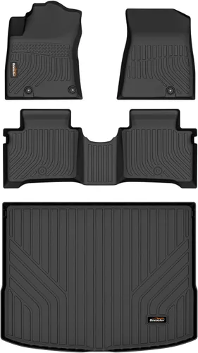 Miniatura 19 de Alfombrillas y forro de carga para Jeep Grand Cherokee L 2021-2025 (solo para 6 plazas sin consola central), alfombrillas de automóvil TPE para todo