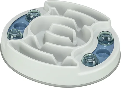 Miniatura 10 de TRIXIE Flower Tower - Juguete interactivo de actividad para perros, juego de rompecabezas de comida de nivel 3, dispensador de golosinas de desafío