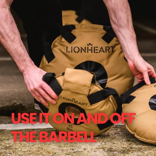 Miniatura 7 de Lionheart Sand Bag Weight Plates Set Sandbags for Working Out Home Gym Bumper Plates Travel-Friendly Sandbag for Fitness & Weight Training