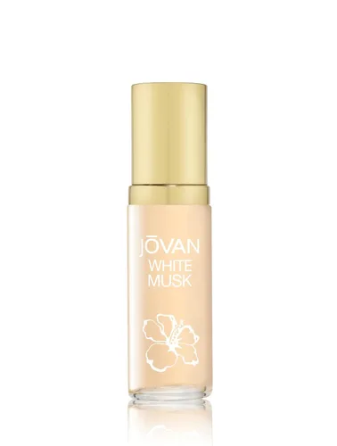 Jovan White Musk para mujer Agua de colonia con pulverizador 2 fl oz (Paquete de 1), Notas de jazmín, almizcle y ámbar, Fragancia para mujer, de