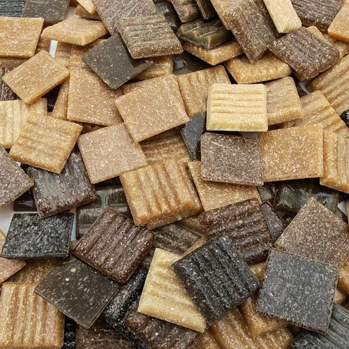 Miniatura 3 de Azulejos de mosaico de cuarzo de 1.1 libras, piezas de mosaico multicolor de 3/4 pulgadas, piedras para hacer mosaicos de bricolaje, manualidades