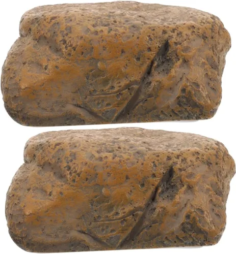 Miniatura 10 de jojofuny Hidden Key Holder outside Fake Rock for Key Hider Large Outdoor Storage