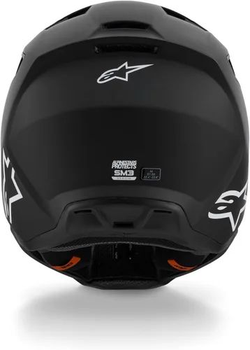 Miniatura 3 de Alpinestars SM3 sólido motocross y casco todoterreno ECE06/DOT Negro mate