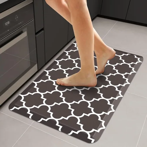 Miniatura 30 de WISELIFE - Tapete antifatiga para piso de 4/5 pulgadas, tapete de cocina antideslizante, impermeable, resistente, ergonómico, cómodo, duradero