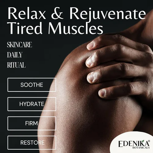 Miniatura 6 de Edenika Botanicals Aceite de masaje muscular de máxima fuerza para terapia de masaje con árnica pura, alivio de tensión muscular profunda y masaje