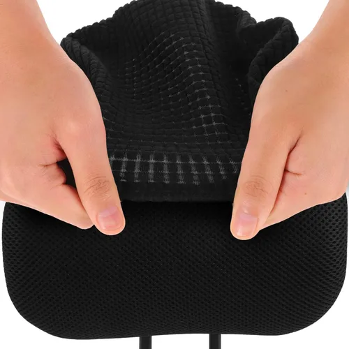 Miniatura 5 de DECHOUS Funda elástica para reposacabezas de silla de oficina, para silla de computadora, para protección del cuello y uso en la oficina en casa