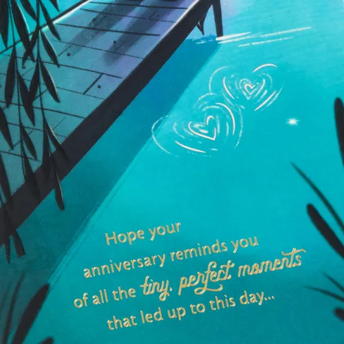 Miniatura 5 de Tarjeta de aniversario de Hallmark para pareja (Momentos perfectos)