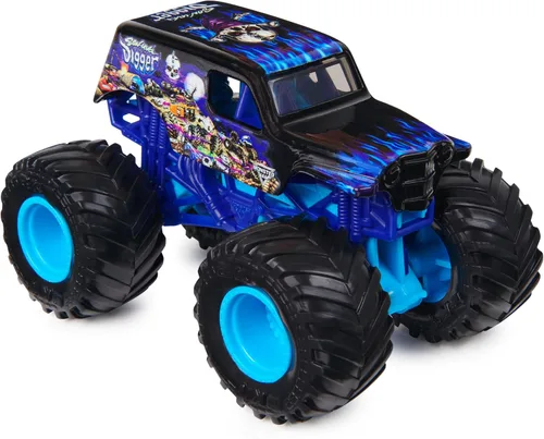 Miniatura 2 de Monster Jam, Monster Truck oficial, vehículo fundido a presión, escala 1:64 (los estilos pueden variar)