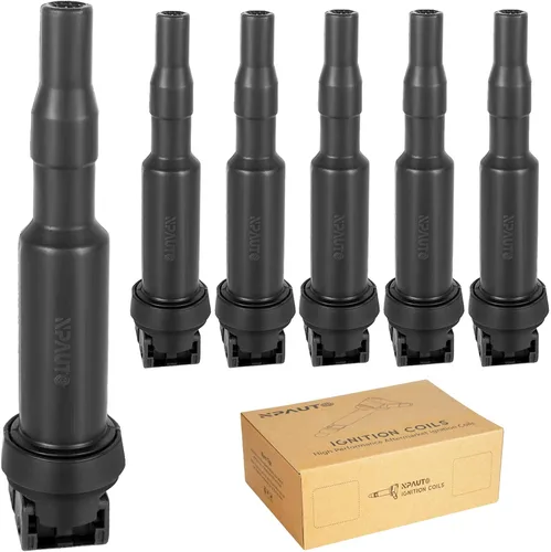 Paquete de bobinas de encendido compatible con BMW 328i 335i X3 X5 528i 530i 128i 135i Mini Cooper Z4 550i 650i 750i, 3.0L L6, 2002 2003 2004 2005