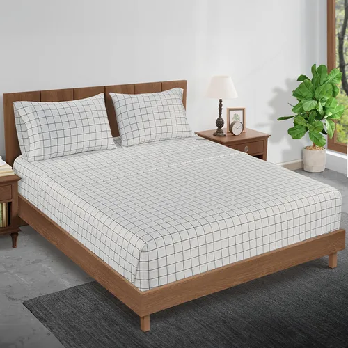 Miniatura 16 de Lane Linen Juego de 2 fundas de almohada 100 % de algodón, tamaño estándar, se adapta a almohadas estándar y Queen, fundas de almohada lujosas