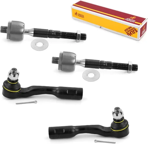 Miniatura 211 de Metrix Premium Chassis Parts - Juego de 4 barras de acoplamiento interior y exterior para Audi A3 15-16, Seat Leon 06-20 (México), 09-17 Volkswagen