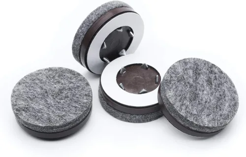 Miniatura 3 de GorillaFelt CB270 - Protectores de piso para muebles (juego de 4) almohadillas de fieltro para muebles con tapa garantizadas para permanecer