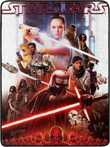 Miniatura 14 de Star Wars, Disney, The Force Awakens - Manta Micro Raschel, 46 x 60 pulgadas, multicolor Tiempo para ir